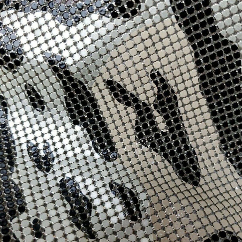 Whiting Davis Mesh Bracelet Bag Pattern Python - image 5